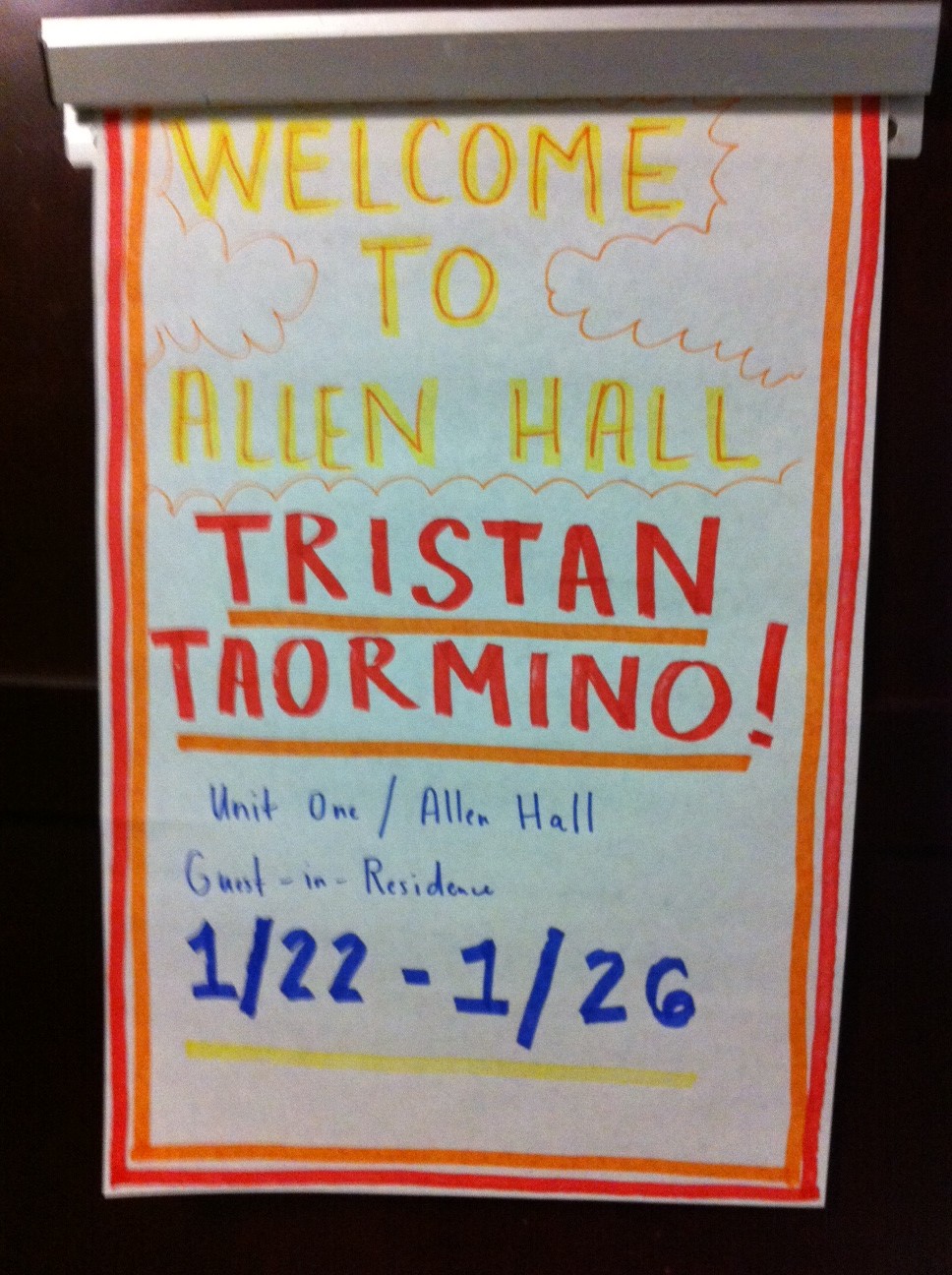 My Guest Residency at Allen Hall at UIUC Pucker Up